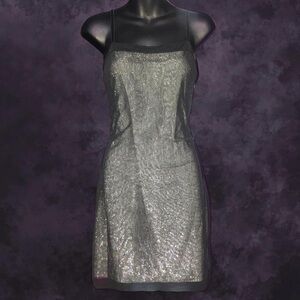 Vintage Byer Too! Glittery Snakeskin Dress